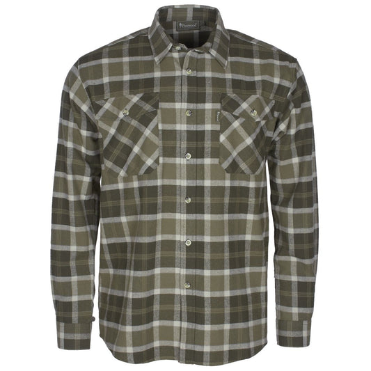 9026-747-01_Pinewood-Harjedalen-Shirt-Mens_Mossgreen-Hunting-Olive